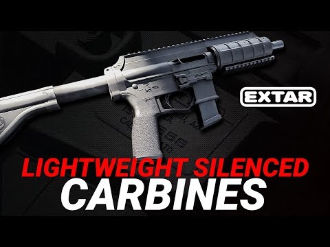 Lightweight 10mm and 45ACP Carbines Silenced