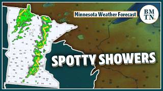 Spotty shower chances Thursday, storms possible this weekend