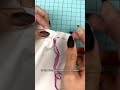 The Running Stitch is a basic hand sewing stitch with several uses including basting and gathering