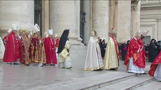 Benedict XVI buried following funeral mass