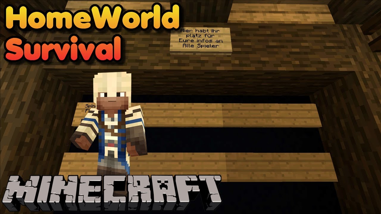 Minecraft HomeWorld Survival #037 - Server Update Euer Anliegen Für ...