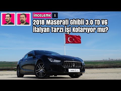 2018 Maserati Ghibli 3.0 TD V6 | İtalyan Tarzı İşi Kotarıyor mu?