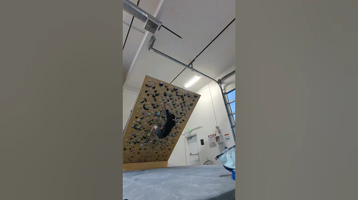 My First Time Climbing The Tension Board 2 #tb2