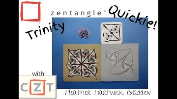 Trinity | Zentangle® Quickie