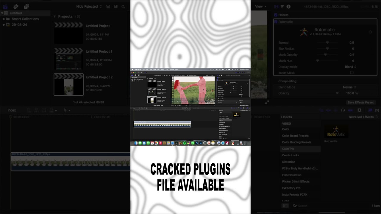 How To Remove Background In Fcp in Malayalam 