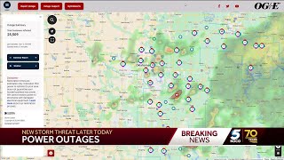 Thousands of Oklahomans remain without power