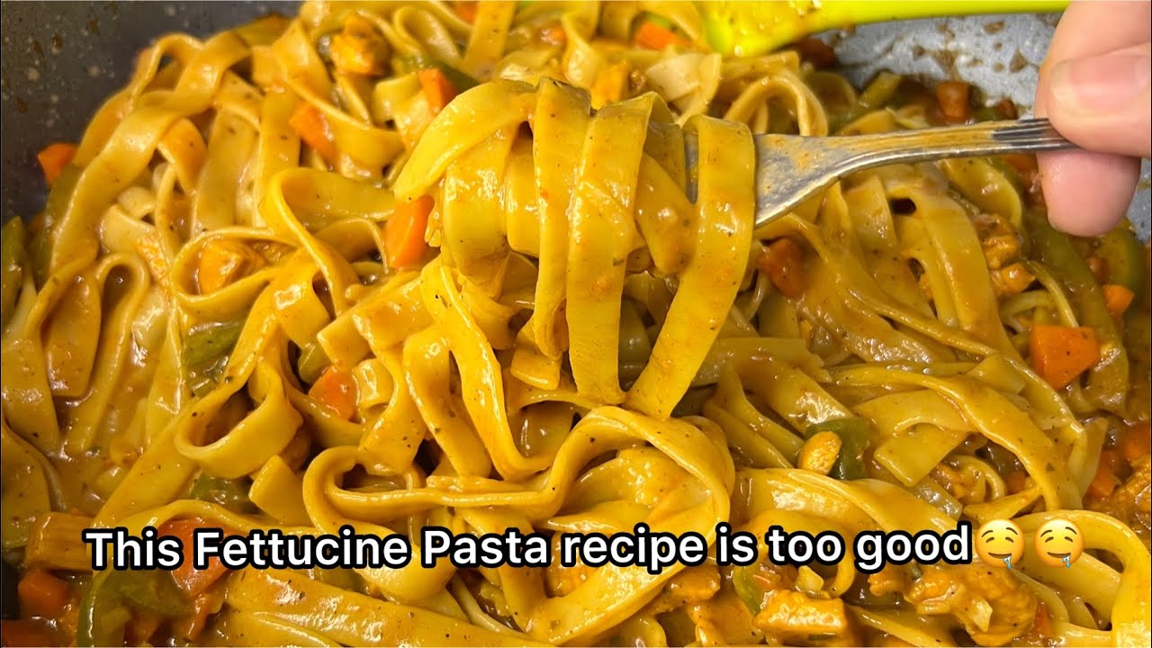 This Fettuccine pasta recipe will level up your pasta game ️ YouTube