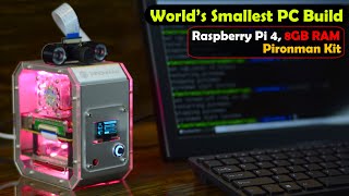World’s Smallest Raspberry Pi Computer Build, Raspberry Pi 4 8GB Gaming Mini PC, Smallest PC