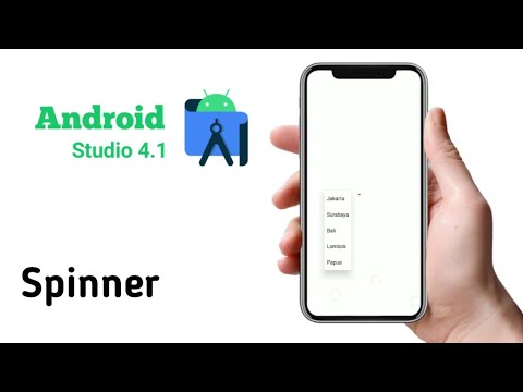 Tutorial Spinner in Android Studio 4.1