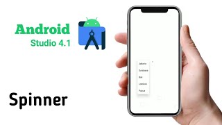 Tutorial Spinner in Android Studio 4.1
