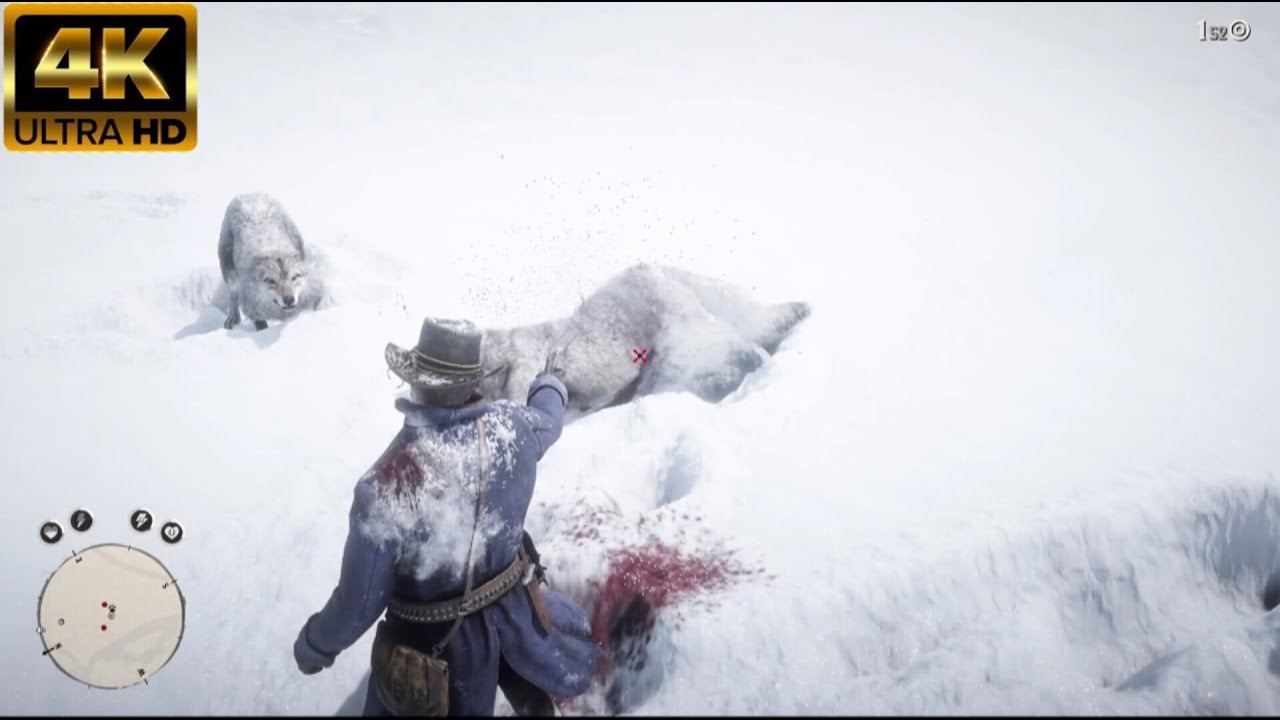 Red Dead 2 Redemption | Wolf attack [4K] - YouTube