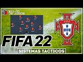 FIFA 22: O Sistema táctico da Selecção Portuguesa de futebol feminino de Francisco Neto