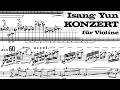 Isang Yun - Violin Concerto No. 1 (1981)