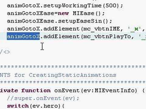 MILibTutorial - 12 - Creating static animations