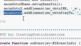 Milibtutorial - 12 - Creating Static Animations