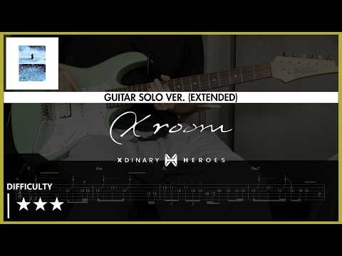 [기타솔로악보] Xdinary Heroes "X room" Guitar Solo TAB