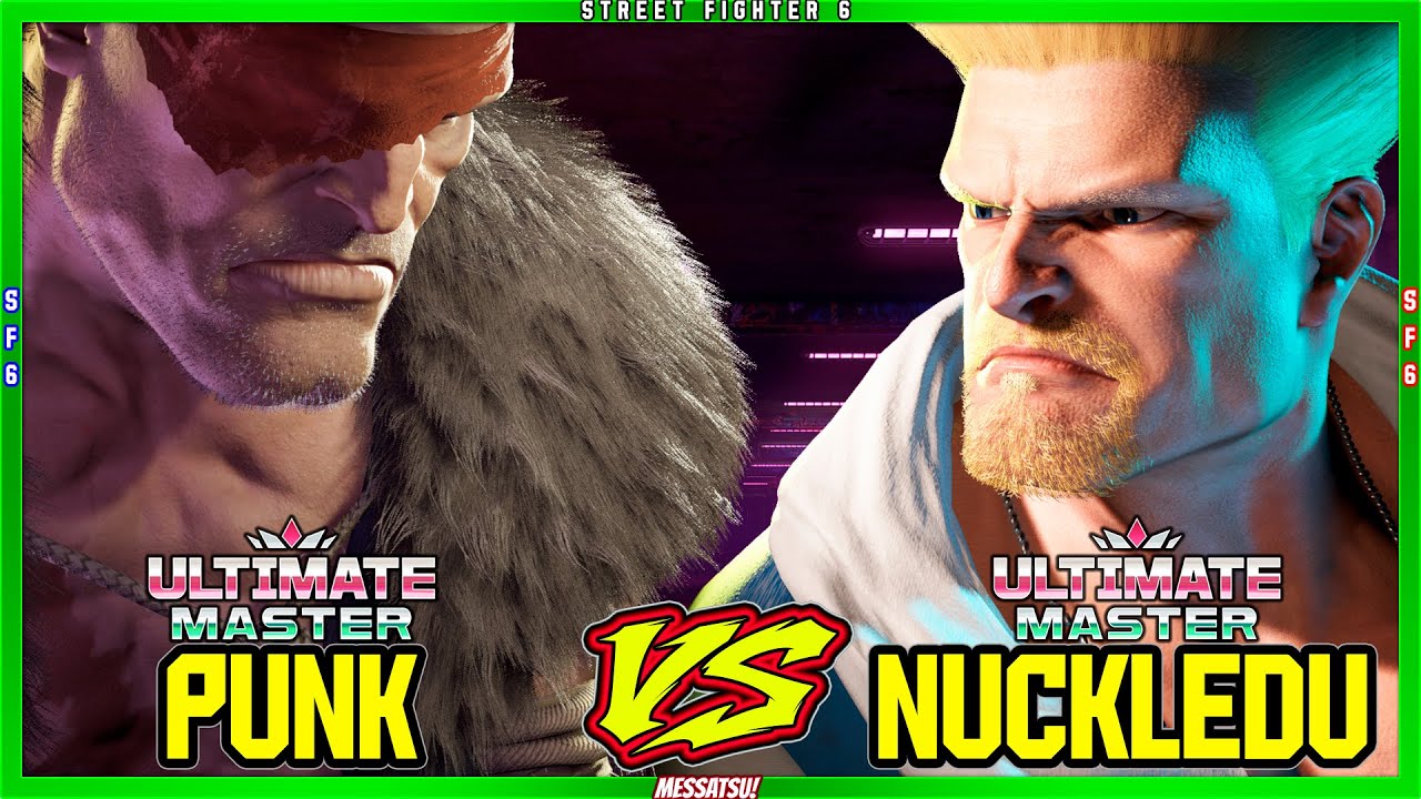 SF6 Punk (Sagat) VS NuckleDu (Guile) 💥High Level💥