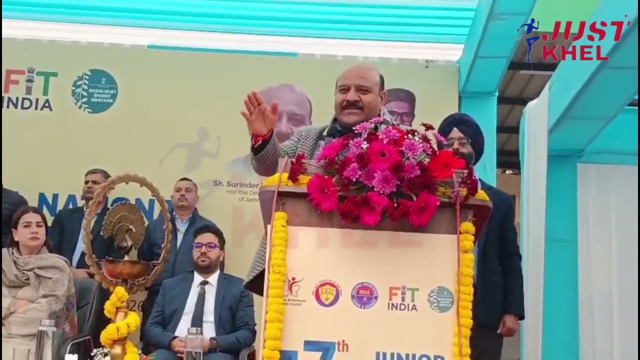 Over 600 athletes assemble at National Junior Roll Ball Championship in Jammu