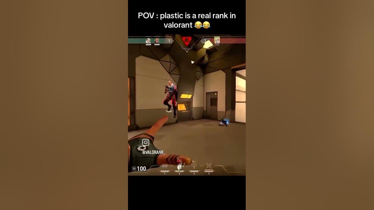 Plastic rank in valorant - YouTube