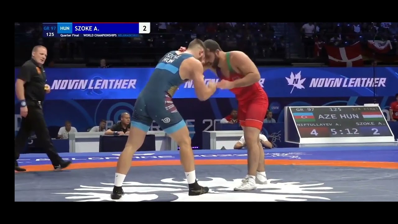 1/4 GR - 97 kg: Arif.Niftullayev (AZE) v. Alex.Szoke (HUN)