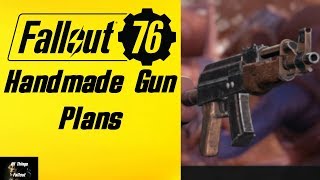 Fallout 76 Easy Quick Handmade Rifle Plan Location (New Update)
