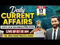 Daily Current Affairs | 17 April  Current Affairs 2026 by Mrityunjay Sir |  AEDO | 72ND BPSC