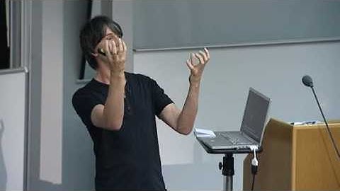 Star Lectures: Professor Brian Cox (part 1 of 5)