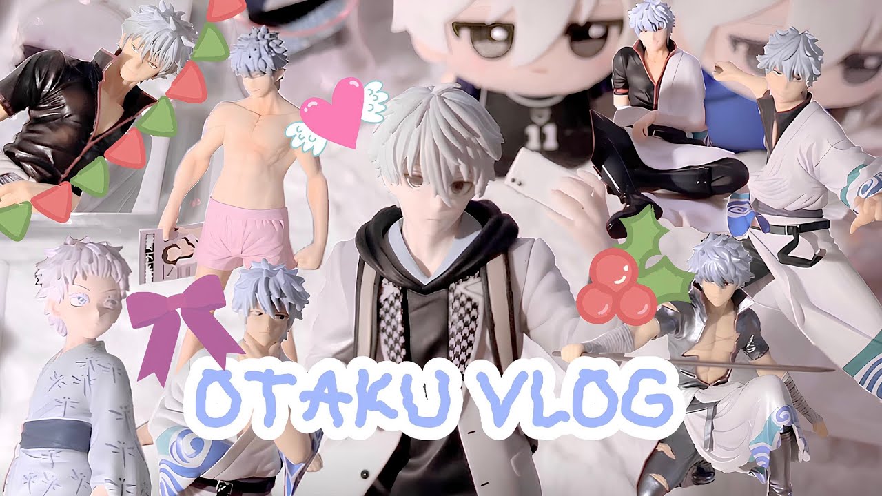 [오타쿠 브이로그] 연말결산⭐️ 오타쿠가 피규어를 대하는 자세🌀 • 은혼 • 블루록 나기 • 고죠 레진 피규어