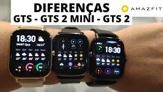 diferenca entre amazfit bip e gts