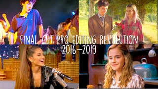 my final cut pro editing evolution (2016-2019)