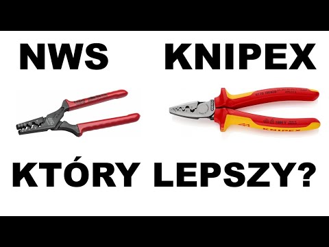 Szczypce NWS vs KNIPEX 🤔 do zagniatania tulejek kablowych na żyłach przewodów elastycznych