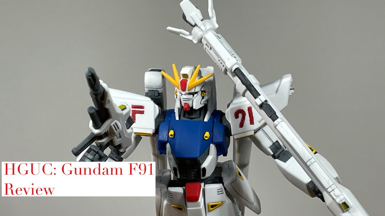 Good design, wasted potential! | 1/144 HGUC Gundam F91 Review