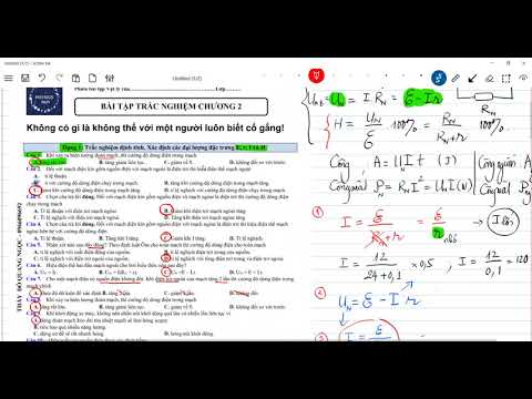 Video [Vật lý 11] Chương 2. Dòng điện không đổi - Chưa bài... - youtube