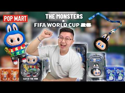 LABUBU x FIFA WORLD CUP 2026 😱 POP MART THE MONSTERS FIFA HAUL