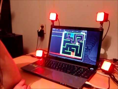 4-command SSVEP BCI demo