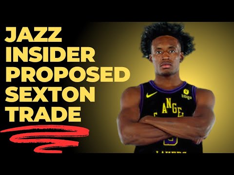 Lakers Collin Sexton Trade Proposal From Jazz Insider - YouTube
