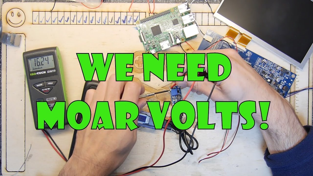 Voltage Booster for the RetroPie Rig - YouTube