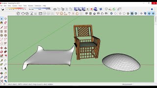 شرح اضافات الاسكتش اب (Soap Skin Bubble Plugin in SketchUp)