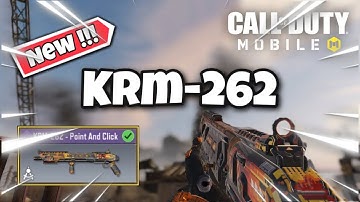 New KRM-262 Point And Click Annihilates Enemies!!! Best Shotgun In S11 of Call Of Duty Mobile!!?