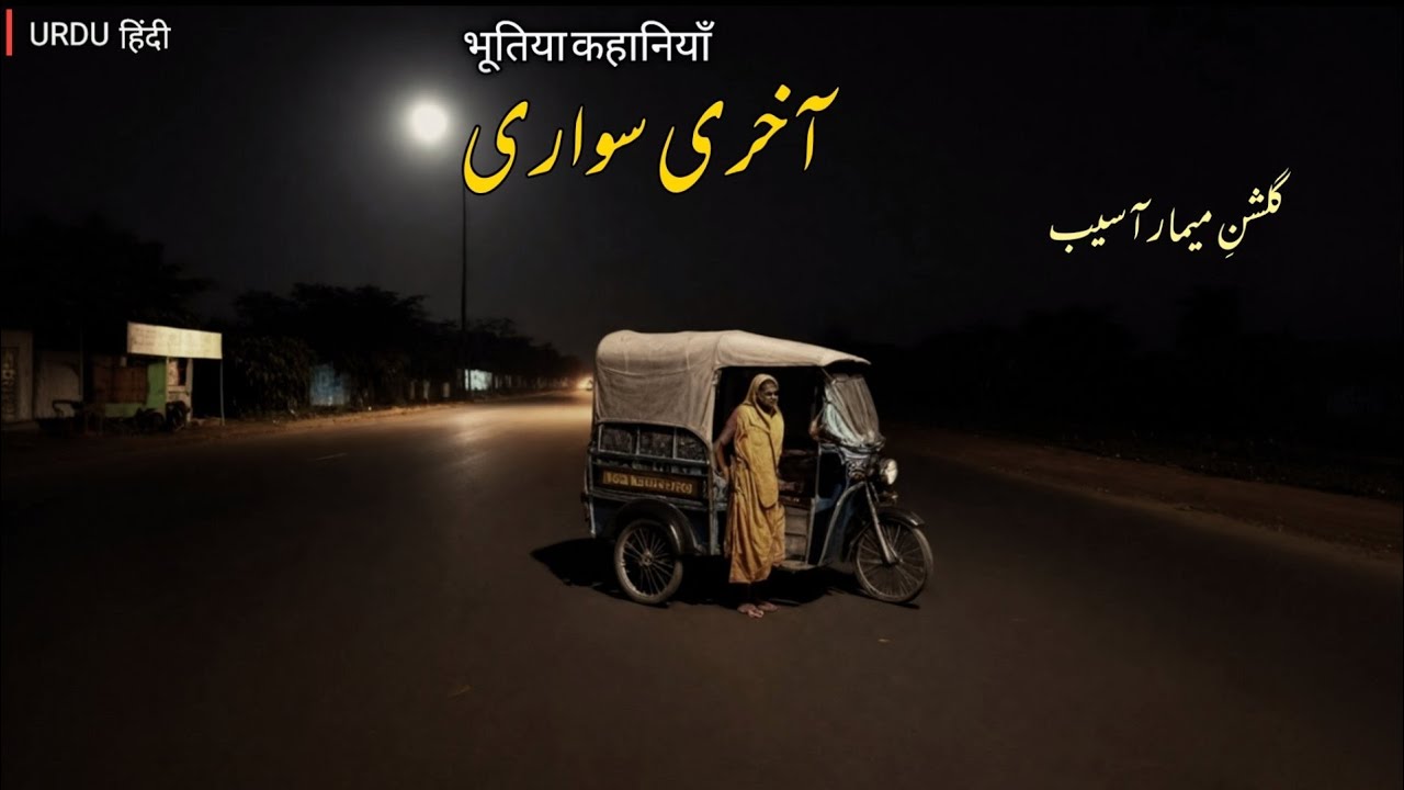 Rickshaw Drive Horror Story | Ghost passenger | Gulshan-e-maymar  | True Horror Stories Urdu/Hindi