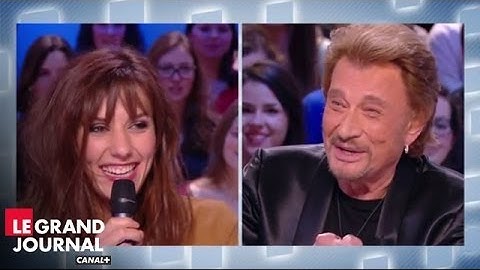Johnny Hallyday - La météo de Doria - Le Grand Journal