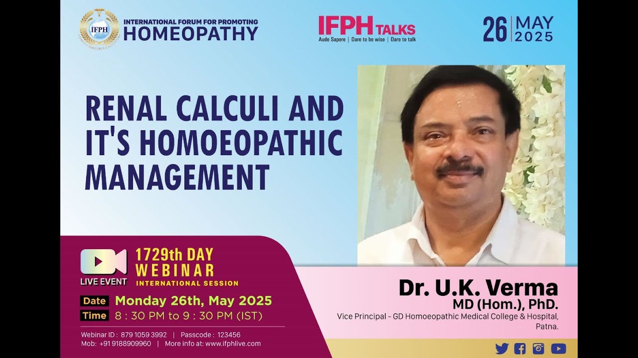 webinar on Renal calculi and Migraine