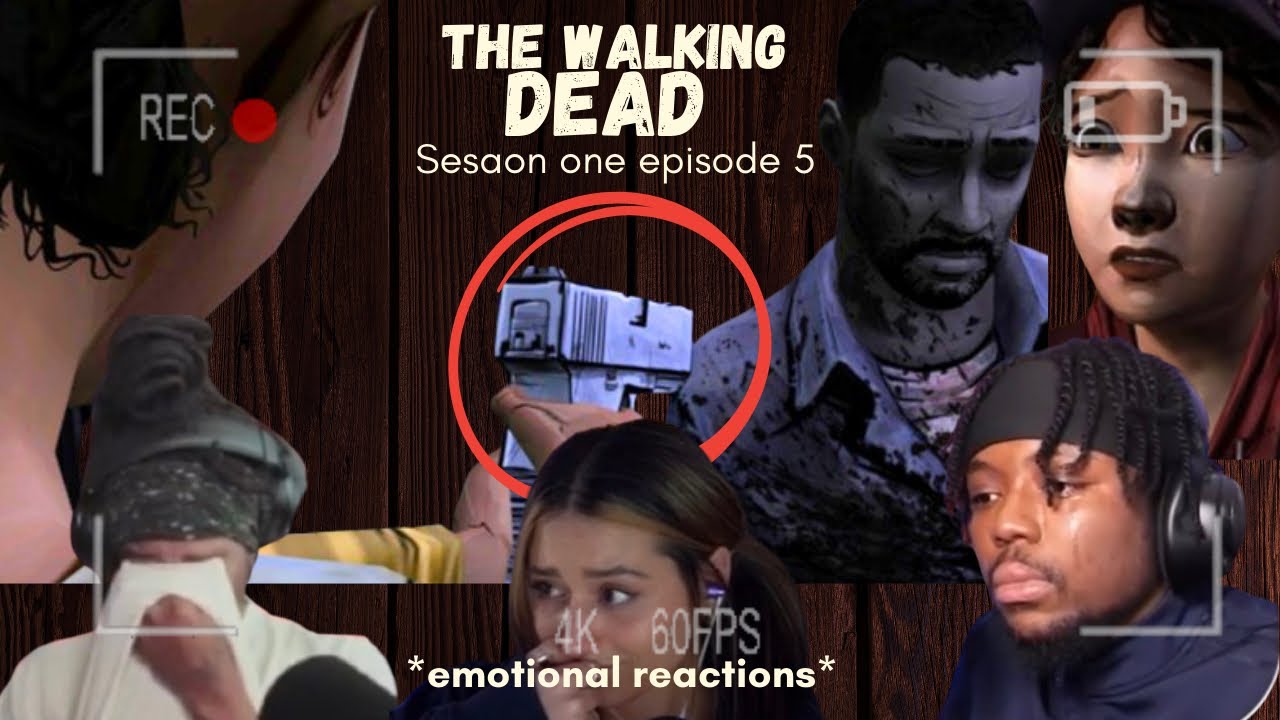 THE WALKING DEAD SEASON 1 EMOTIONAL ENDING REACTIONS | Diverse Tv 