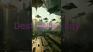 Alien Ship Enters the City | Ultra Realistic Sci-Fi Scene