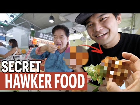 I Tried Singapore's Secret Hawker Food I'm stunned