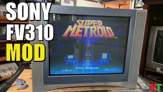 Upgrading Sony's Grail CRT -The KV-27FV310 RGB Mod