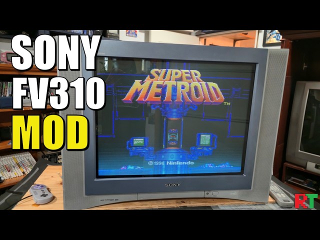 Thumbnail for Upgrading Sony's Grail CRT -The KV-27FV310 RGB Mod
