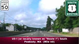 Us-1 South To I-93 Boston, Ma