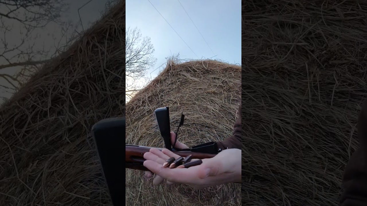 Loading 4 rounds in the SKS through the MAG WELL