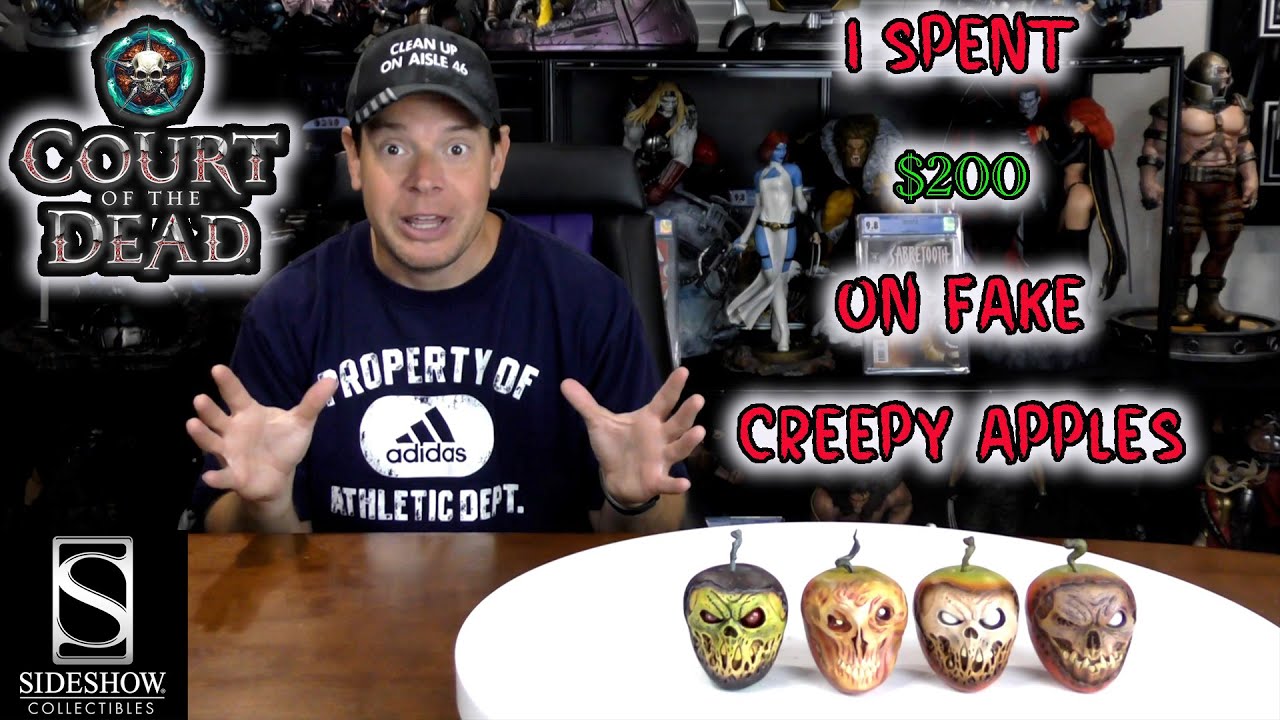 I SPENT over $200 on FAKE APPLES From Sideshow Court of the Dead